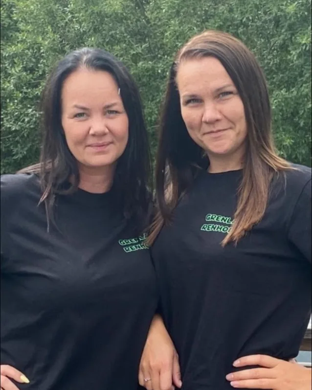 Tonje og Marita i Grenland Renhold AS, Skien